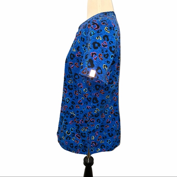 Code Happy Animal Print Scrubs - Picture 2 of 6